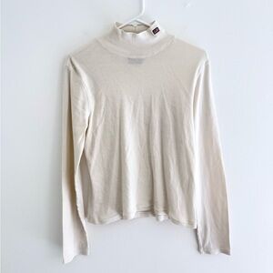 Vintage Polo by Ralph Lauren Cream Long Sleeve Turtleneck